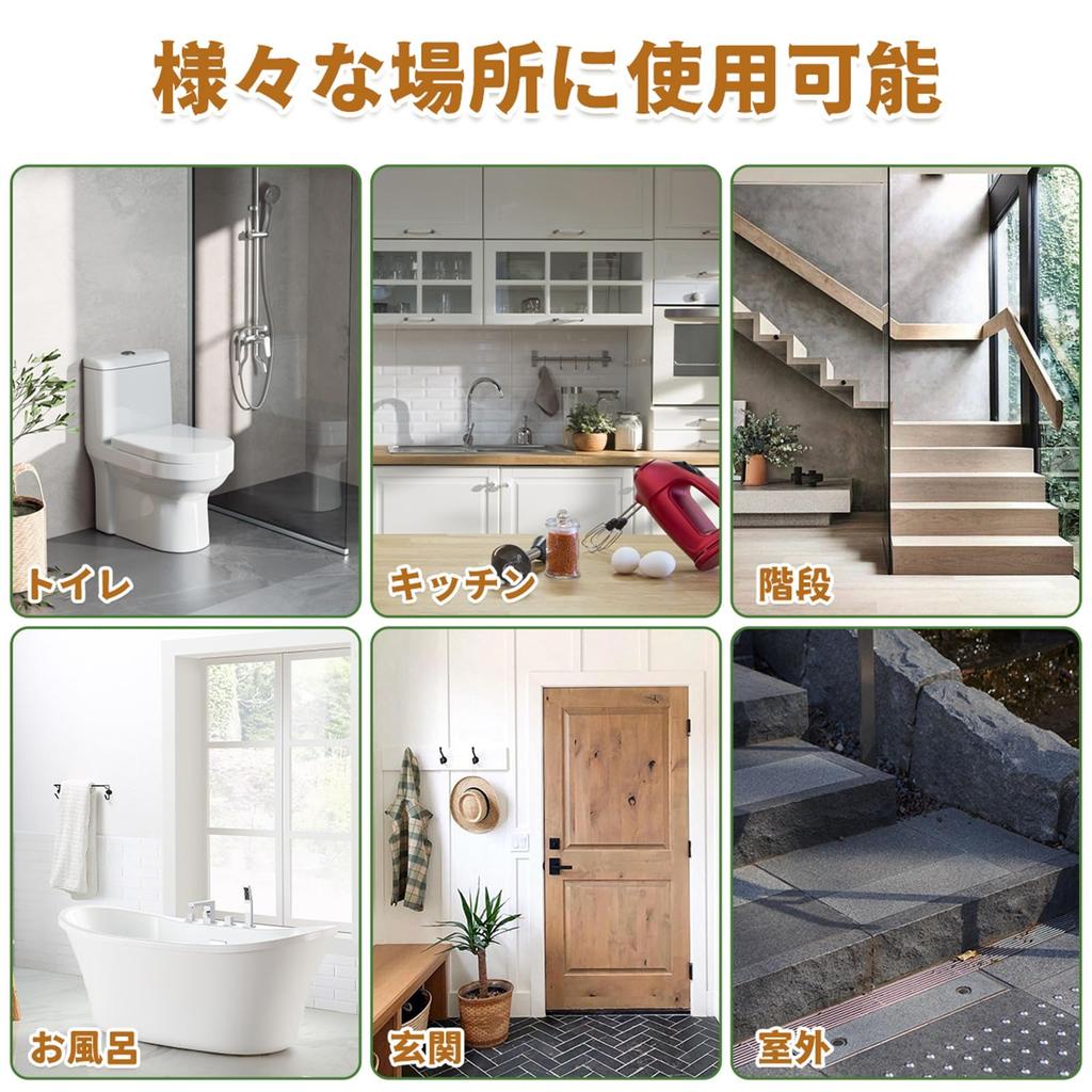 SENUN Лента для Водонепроницаемая Прозрачная Лента с Прозрачным Клеем Легко Наносится x Противоскользящая Лестница, Противоскользящая, Лента, Толщина 0,75 мм, Ромбы, Ванна,