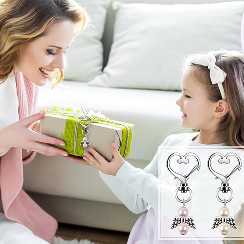 Подвеска-ангел в форме сердца, подвески в виде сумки, жемчужная подарочная коробка, аксессуары, товары для свадебной вечеринки