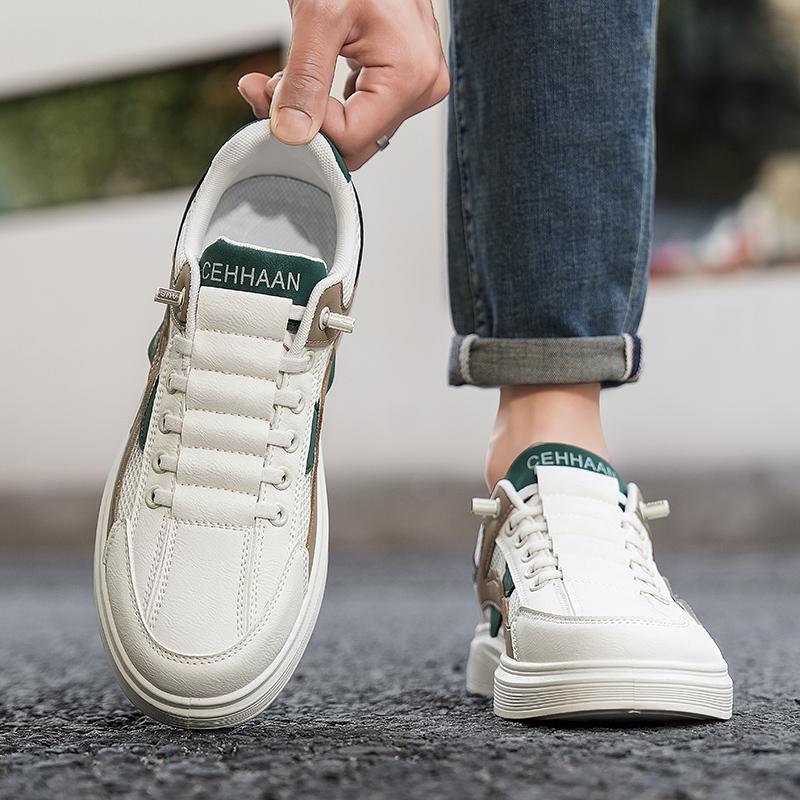 Summer Men's Low-Top Mesh Sports Casual Shoes Breathable Versatile Trendy Street Board Shoes for Students Adults Youth