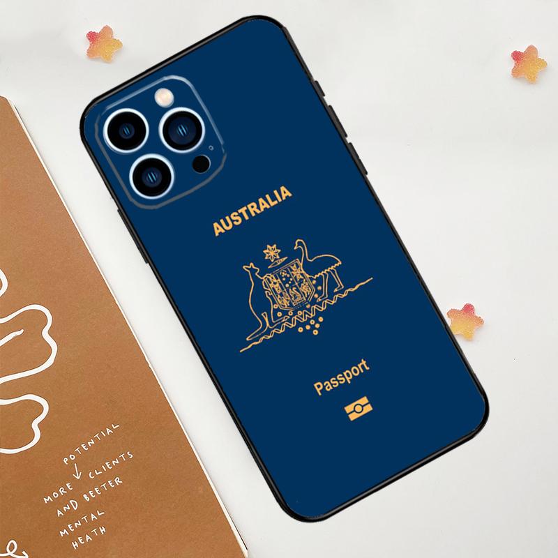 Чехол с флагом Австралии для iPhone 15 16 14 13 12 11 Pro Max Plus X XR XS 12 13 Mini Чехол Аксессуары