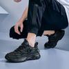 Мужская обувь Black Knight 2025 Новая летняя дышащая сетчатая беговая спортивная попкорн увеличивающая рост повседневная папа модная обувь