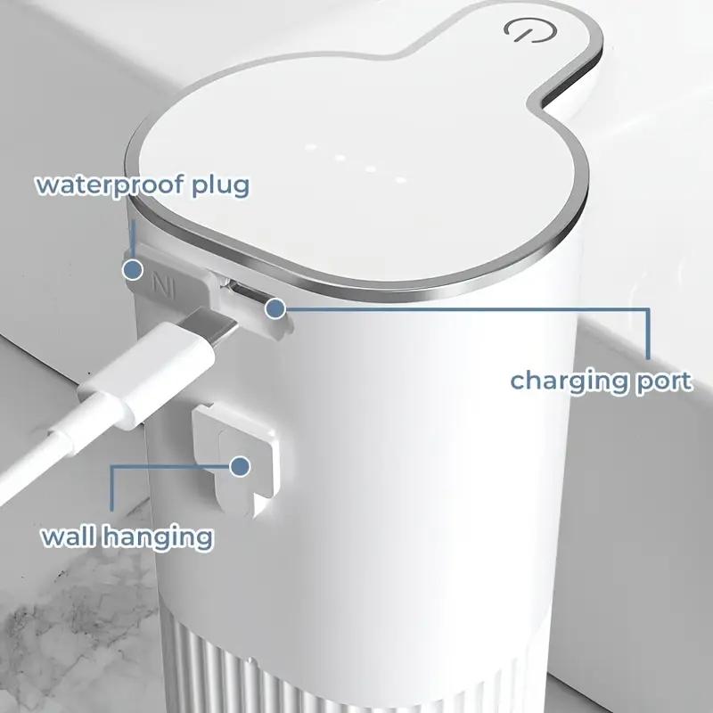 360 мл Настенный 4 уровня регулируемый Электрический Интеллектуальный Автоматический Сенсорный Дозатор Мыла Дезинфицирующее средство для рук Средство для мытья посуды Стиральная машина