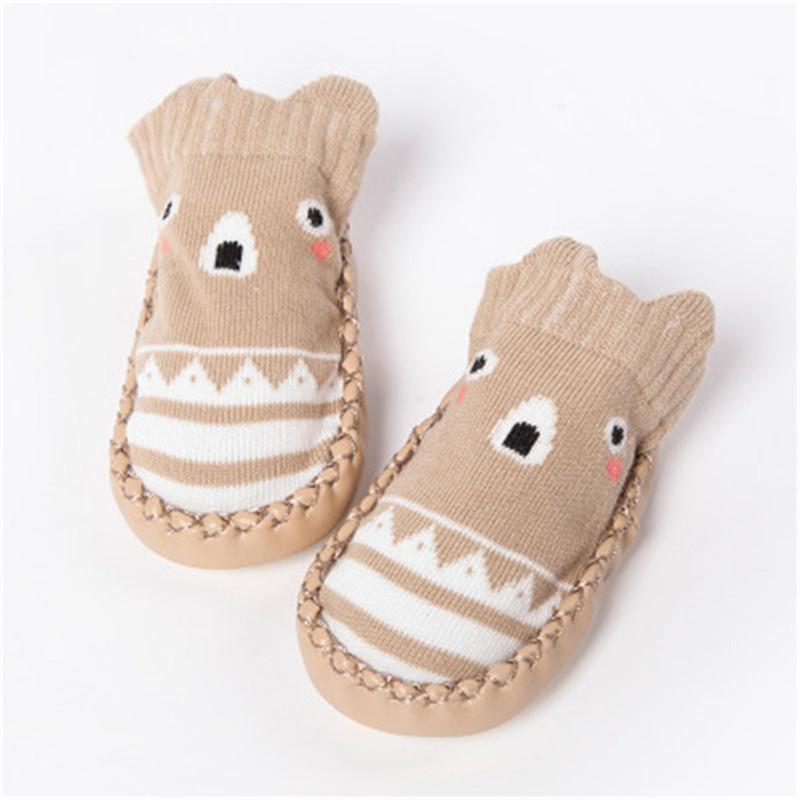 Infant First Walkers Leather Baby Shoes Cotton Newborn Toddler Boy Shoes Soft Sole Autumn Winter Babies Shoes for Baby Girl