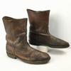Винтажные кожаные полуботинки REDWING на пробковой подошве, размер 8.5B (приблизительно. 25.526.5см) Темно коричневый(ИСПОЛЬЗОВАЛ)