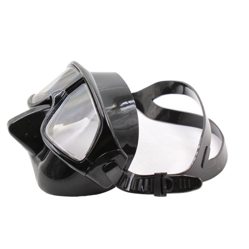 Wide View Snorkel Mask Anti-fog Scuba Diving Goggle Snorkel Swim Mask for Diving Snorkel Diving Mask with Adjustable HighQuality