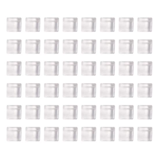 Yousheng 48 шт. Дисплей для лака для ногтей Волнистая форма Неправильная форма Инструмент для нейл-арта Прозрачная доска для цвета ногтей Советы Палитра для показа гель-лака