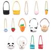 Dressing Game Plush Handbag 20CM Doll Bags Dolls Accessories Miniature Messenger Bag Cartoon Animal