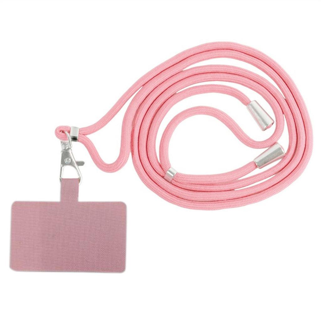 Мягкий ремешок-патч для телефона для всех чехлов для телефонов, однотонный, бытовой, внешний, для ношения на шее, освобождающий руки и предотвращающий потерю