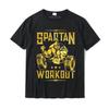 Спартанский Тренировочный Зал Команда Золотой Спарта Бодибилдинг Премиум Футболка Топ Футболки На Заказ Новые Мужские Топы Футболка На Заказ Хлопок