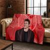 3D Jose Pedro Balmaceda Pascal Star Flannel Blanket Soft Warm Blanket for Bedroom Living Room Bed Travel Camping Picnic Gift
