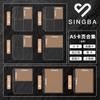 SINGBA 10 шт. Большие страницы-вкладыши формата А5 Ультрапрозрачные кармашки для фото для широких Polaroid-открыток Писем Заметок Папка на 6 колец