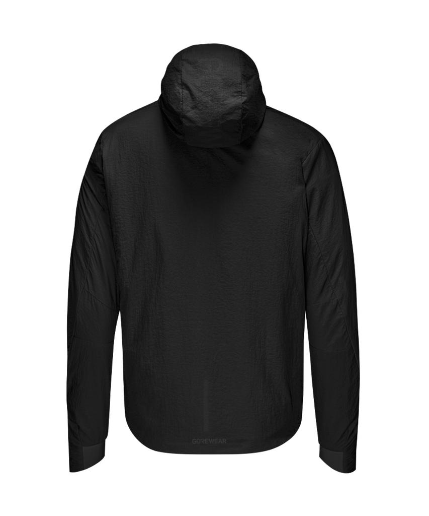 Gorewear Concurve Windstopper Epe Insulated Hooded Jacket - Black (Men'S) Windproof And Thermal Outerwear