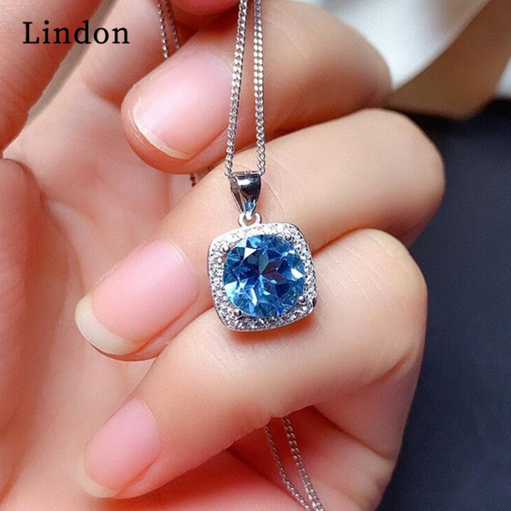 Lindon Женщины Медный Сплав 5А Циркон Кольца Ожерелье Подвеска Набор Свадебный Подарок