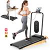 Складная беговая дорожка 2-в-1 Walking Pad FT52 Двигатель 0,75–2,5 л.с. Скорость 1–12 км/ч Приложение 3 уровня наклона Светодиодный дисплей Беговая зона 950×380 мм Максимальная нагрузка 120 кг