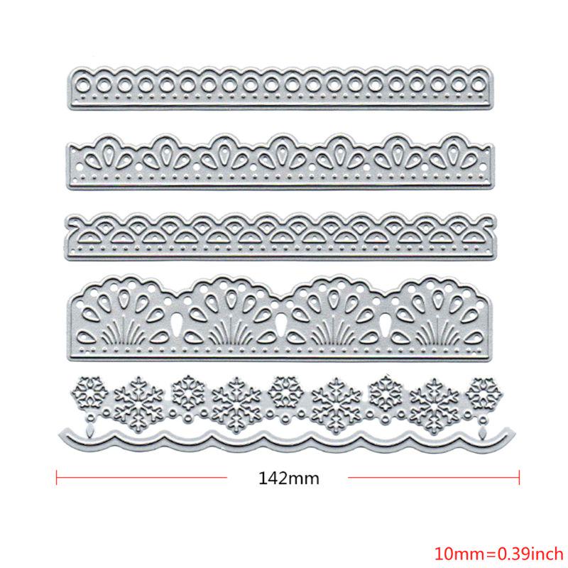 DIY Cutting Dies Lace Embossing Stencil Template for Scrapbooking Embossing Paper Card Decor