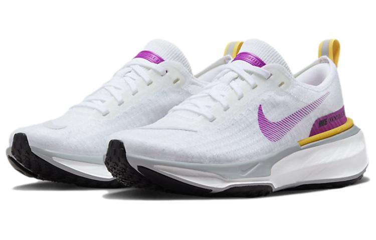 Nike ZoomX Invincible Run 3 Белый Ярко-фиолетовый Женские DR2660-101