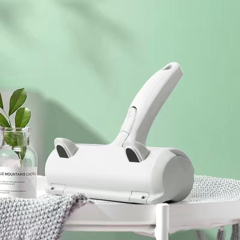 Cat Hair Removal Brush Large Pet Fluff Roller Portable Washable Cat Dog Lint Furniture Sofa Cleaning Tool Reusable Self-cleaning