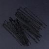10pcs Women Gold Black Drip Invisible Hair Grips Curly Wavy Bobby Pins for Daily Use Wedding Party 