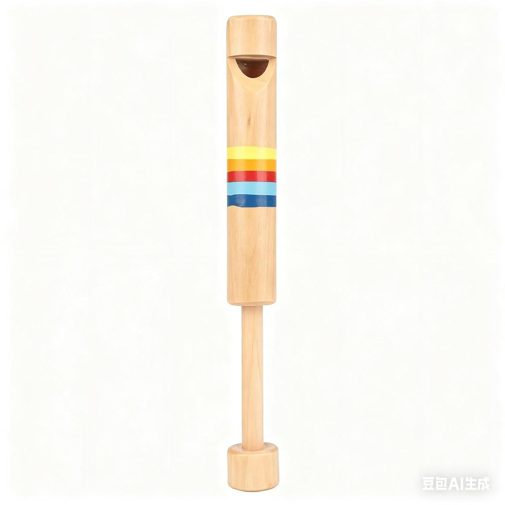 Dilwe Flûte En Bois, Flûte À Pistons En Bois Fipple Piccolo Flute Instrument Toy Children Aoerfu Children Percussion Instrument
