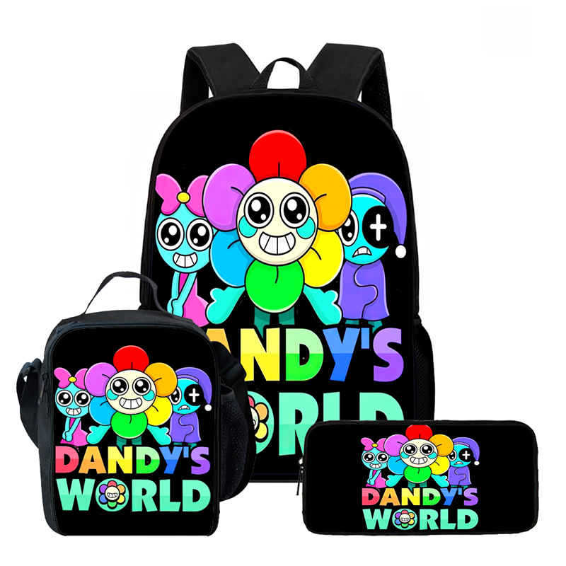Сумка Dandy'S World Высококачественная Печать Повседневный Межграничный Легкий Рюкзак