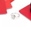 CHHC Adjustable Women's Cubic Zirconia Ring with Gift Box