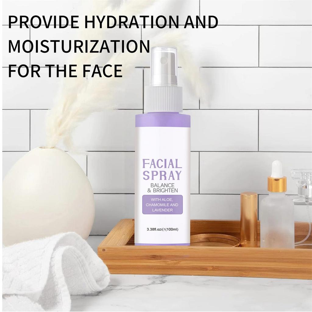 Увлажняющий спрей с лавандой 100 мл, увлажняющий спрей, тоник, увлажняющий спрей, контроль жирности кожи, увлажнение