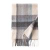 Women's 100% Wool Plaid Scarf & Shawl
