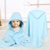 Coral Velvet Absorbent Children's Bath Towel Embroidered with Hooded Cape Cartoon Bathrobe Wrap Newborn Baby Wrap Baby Cuddles
