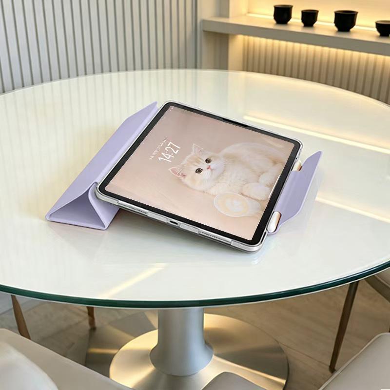 Чехол для iPad 11-го поколения Air 5, складной Y-образно, из акрила, 11 дюймов, противоударный, для Mini 7, с пряжкой