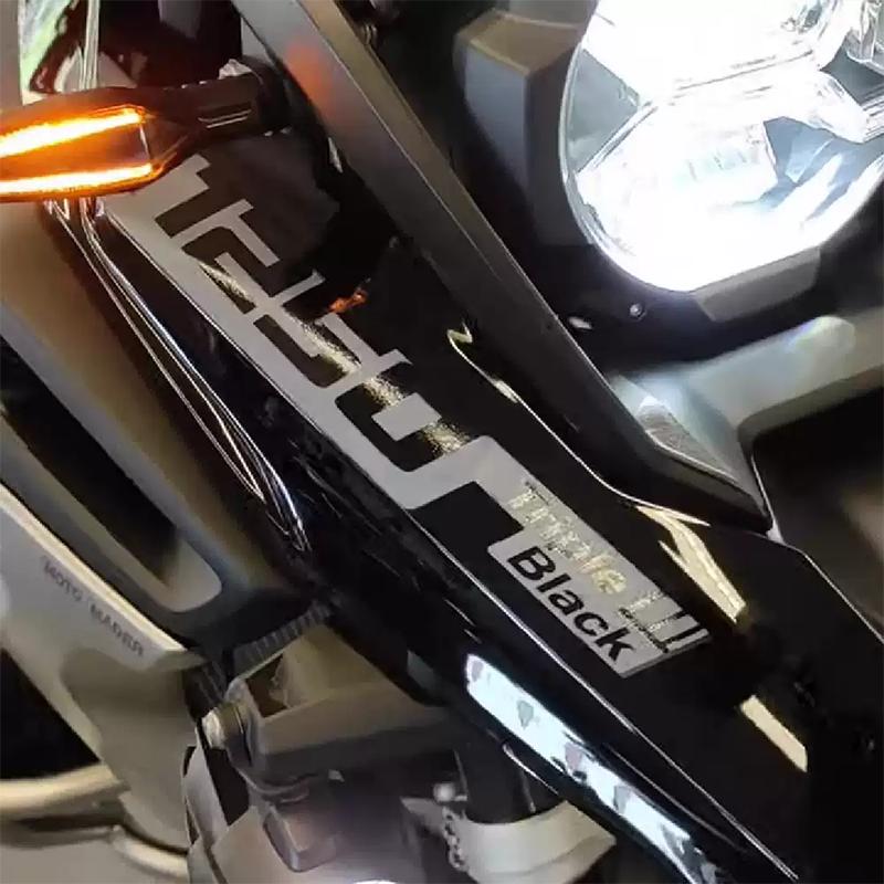 Применимо к BMW Waterbird R1250GS с 2019 по 2022 год. Наклейка с клювом птицы. Дизайн клюва птицы. Черная версия