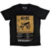 AC/DC 8 Track Official Tee T-Shirt Mens Unisex