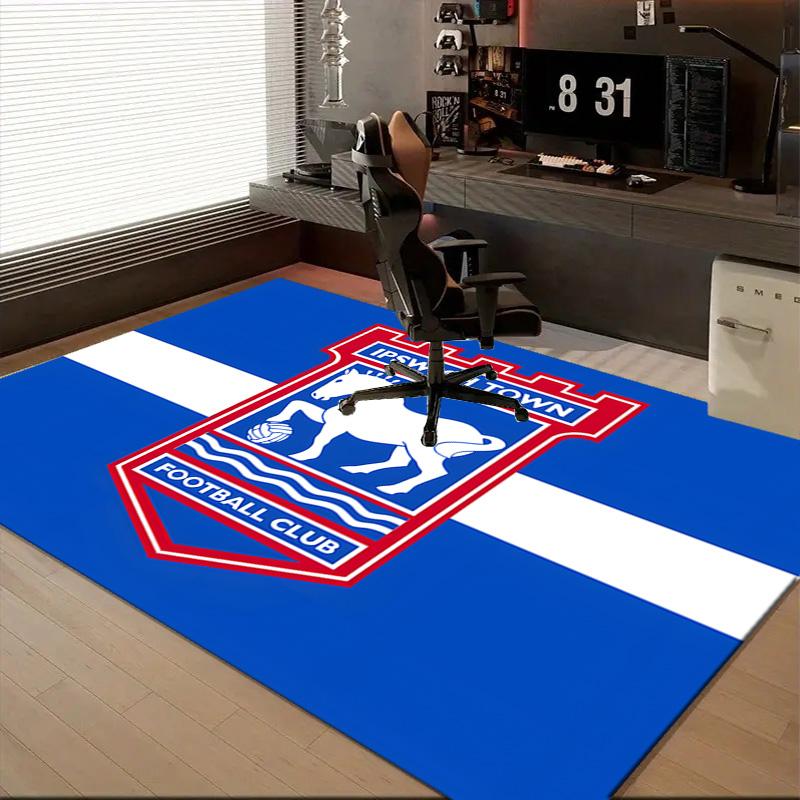 1PC FBPA Football Club Emblem Rug Game Carpet, Floor Mat for Bedroom Living Room Entryway Rug, Home Decor Idea Gift for Christmas birthday