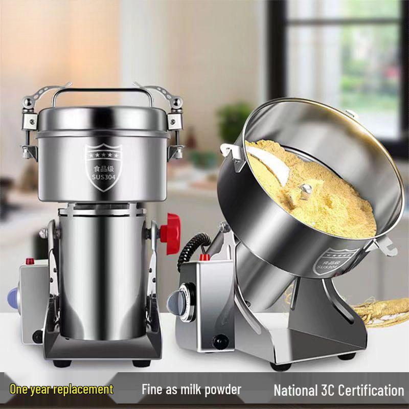 304 Stainless Steel Household Ultra-fine Grain and Cereal Grinder