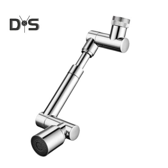 Удлинитель для смесителя с 2 режимами распыления, универсальная посадка, простая установка, регулируемая насадка на 360 градусов, удлинитель для раковины в ванной