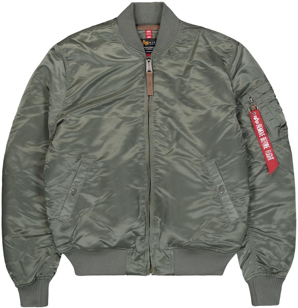 Alpha Industries MA-1 VF 59 Man (191118) винтажная зеленая зимняя куртка (191118-432)