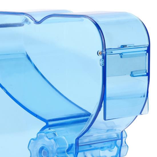 Коробка для стоматологических ватных рулонов, синий, безопасный, прочный, обтекаемый дизайн, кардиоидный диспенсер для ватных рулонов 