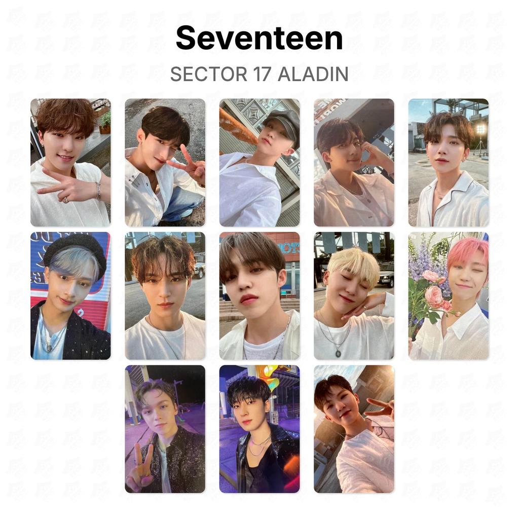 Seventeen СЕКТОР 17 АЛАДИН Официальная фотокарточка