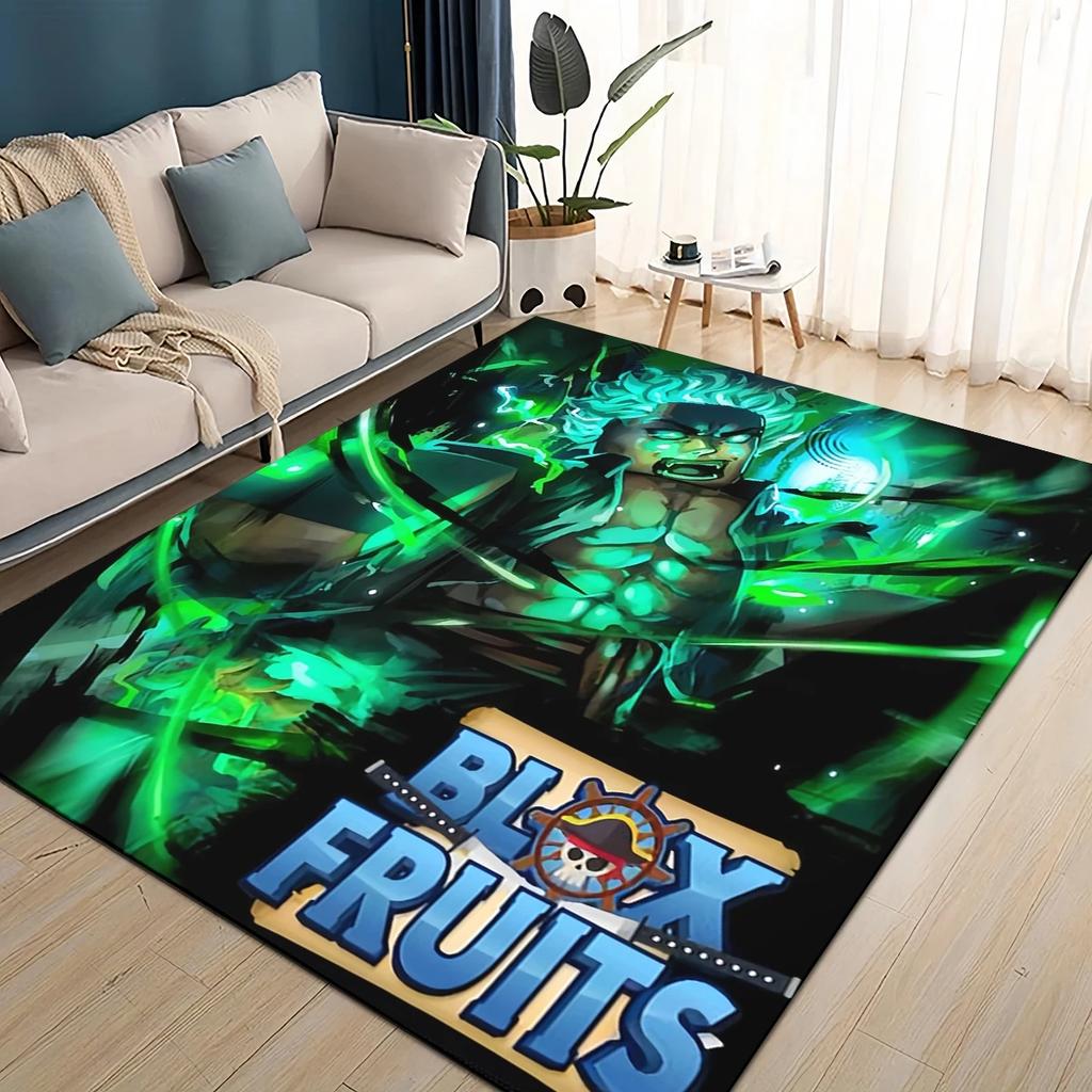 27 Style New B-Blox Fruit Cartoon Carpet Rug for Living Room Bedroom Home Sofa Decoration,Kids Play Non-slip Floor Mat