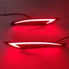 Car Flashing 1 Set LED Rear Bumper Reflector For Hyundai Sonata 8 2010 2011 2012 2013 2014 Brake Light Fog Lamp Turn signal