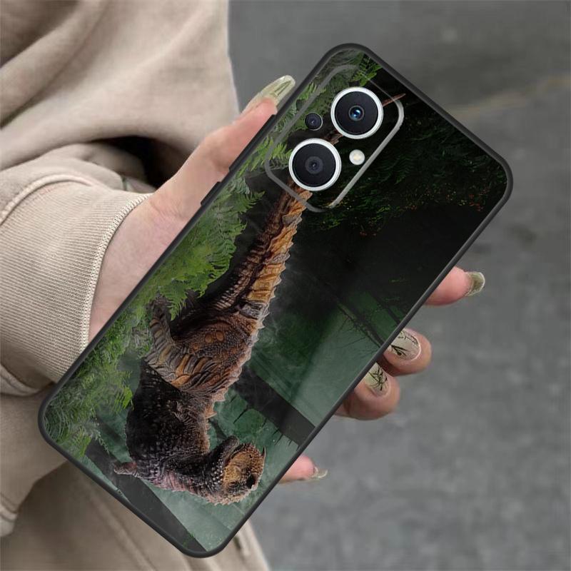 Чехол Динозавр для OPPO Reno 8T 13F 14F 12F 11F 10 12 13 14 Pro 7 8 Lite OPPO Find X8 X6 X9 Pro