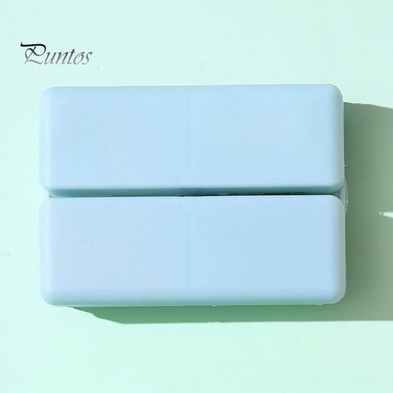 Органайзер для таблеток, складная магнитная коробочка для таблеток с 7 отделениями, прочные прозрачные крышки без запаха, коробка для ежедневной организации таблеток