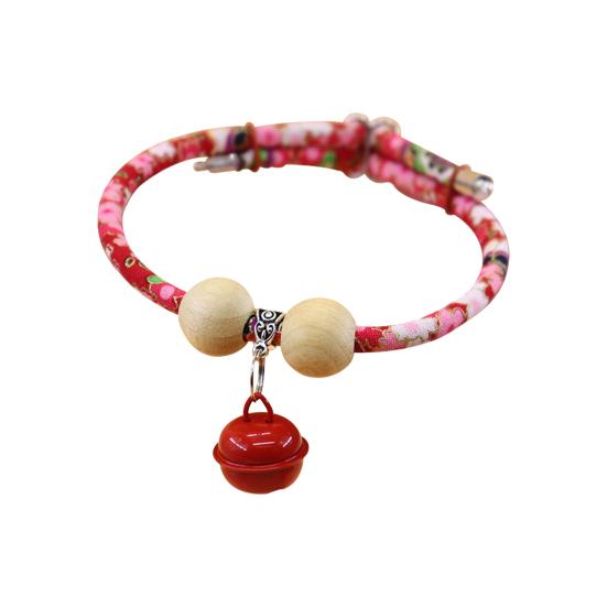 Ожерелье для домашних животных, репеллент из камфорного дерева, регулируемый модный ошейник для котят с колокольчиком, товары для домашних животных