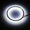 1 пара автомобильных светодиодных колец COB для фар DRL, для мотоцикла, автомобиля, 60 мм