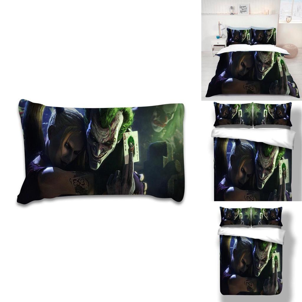 Megamind Quinn Harley Joker Duvet Cover With Pillow Cases Cartoon Set Bedding