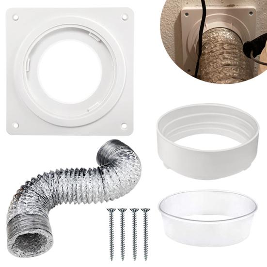 Комплект окон с сухой вентиляцией и вентиляционным шлангом для сушилки Регулируемые вентиляционные панели для оконной сушилки Быстрая установка Надежный комплект оконных вентиляционных отверстий