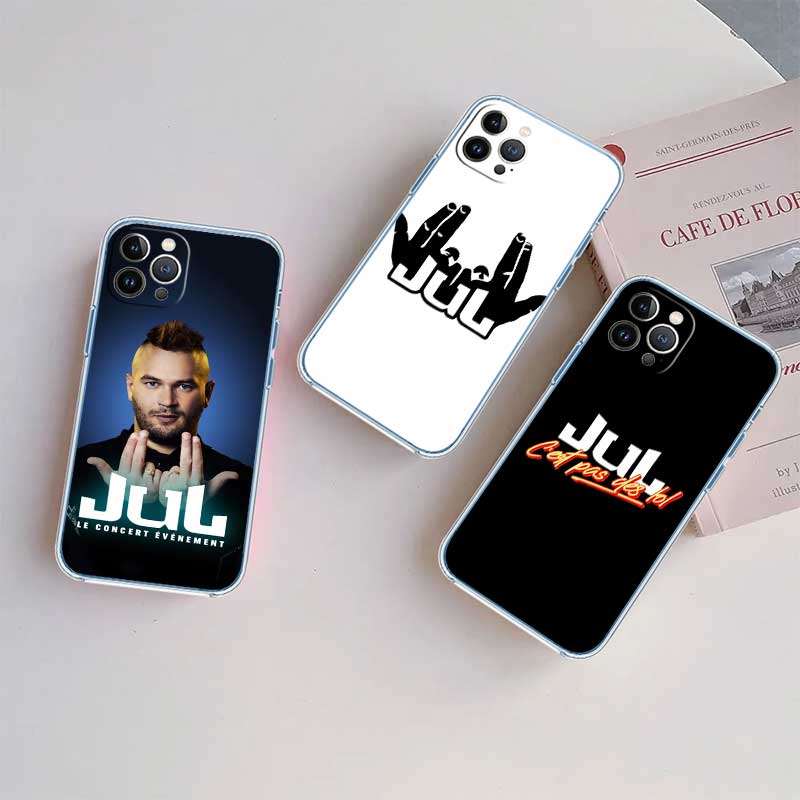 RE41 Julien Mari Jul Transparent Phone Case for Motorola Moto Edge 20 30 40 50 S30 Fusion Ultra Pro Neo Lite + G200 G23