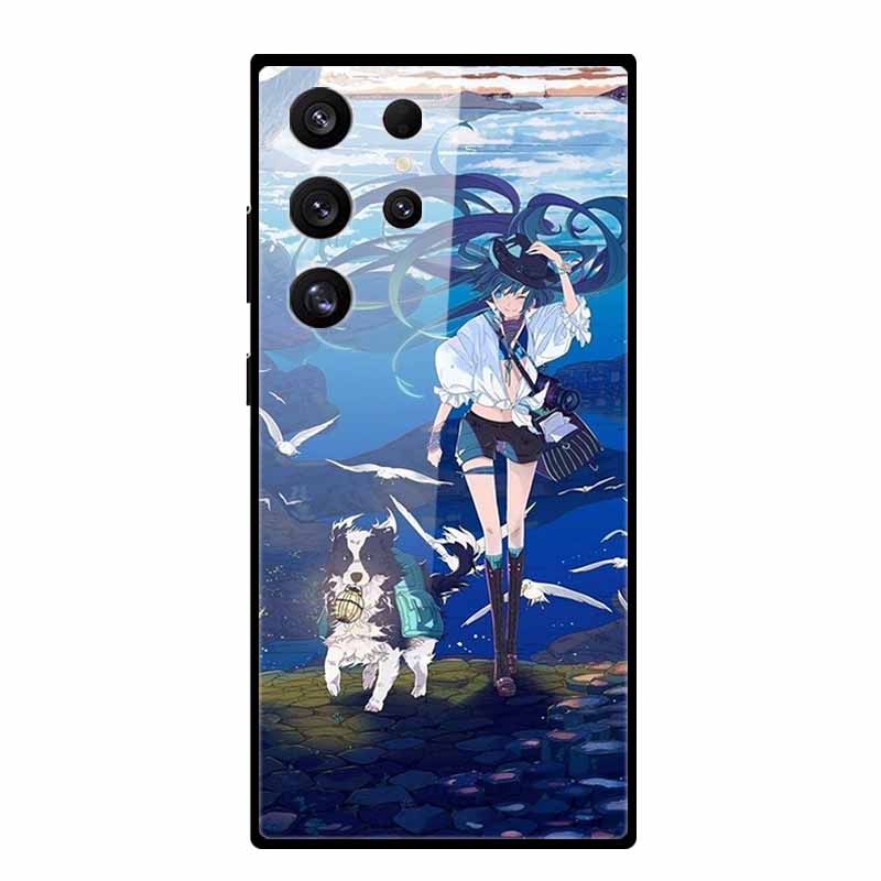 Чехол для Samsung Galaxy S25 Ultra S25Plus Роскошный Закаленное Стекло Жесткая Задняя Крышка для Galaxy S24Ultra 5G Чехлы для Телефона Fundas S 25