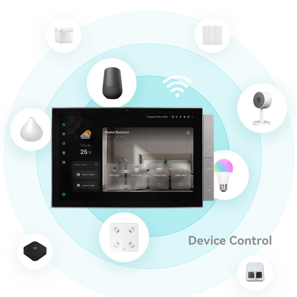 Tuya 10.1" Touchscreen Control Panel with Built-in Alexa