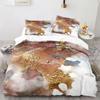 Marble Duvet Cover Set Microfiber Green Black Gold Abstract Pattern Quilt Cover for Girl Women Double Queen King Comforter Cover