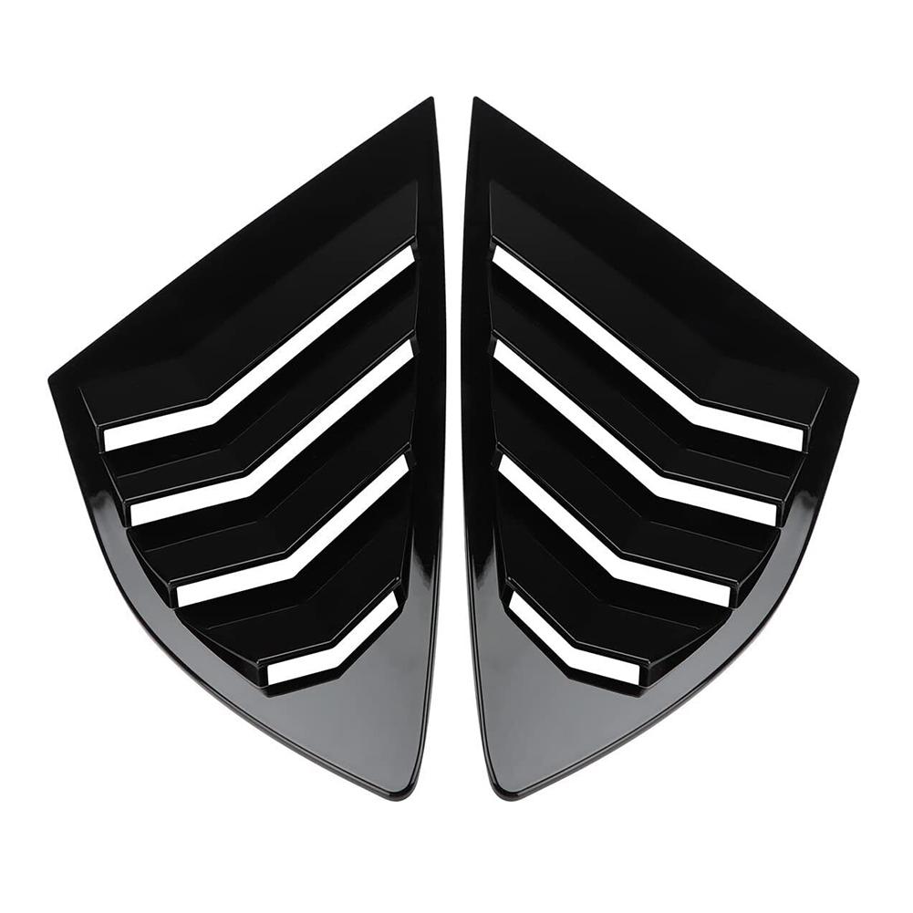 1 пара автомобильных задних боковых вентиляционных стеклянных жалюзи крышки жалюзи для Ford для Mondeo для Fusion 2013-2021 дверные стеклянные жалюзи крышки